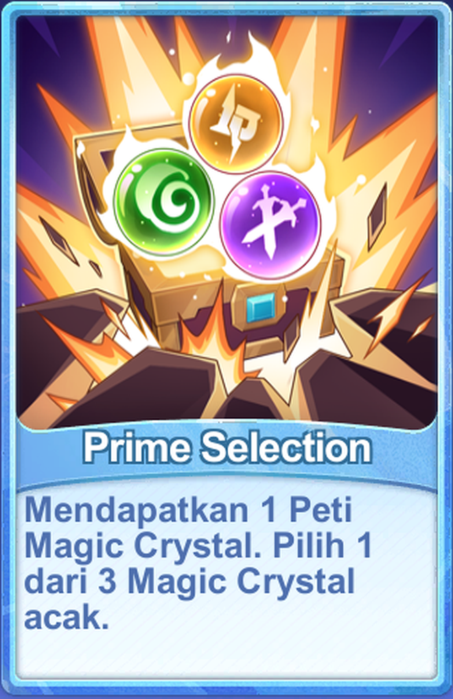 Prime Selection